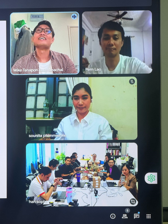 Lao Media Outlets Embrace AI Tools in Journalism Training
